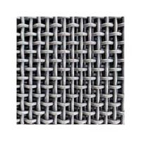 Carrière minière de haute qualité pierre de roche broyeur de tamis de sable maille d'écran vibrant 65mn 45 # treillis métallique serti tissé en acier au manganèse