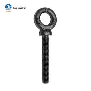 Écrou à crochet métrique à tige longue, forgé, trempé, auto-teinté, électro-galvanisé, zingué, conforme à la norme BS4278-3, pour levage - Product Image 1