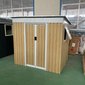 <span class=keywords><strong>Abri</strong></span> <span class=keywords><strong>de</strong></span> <span class=keywords><strong>jardin</strong></span> extérieur en bois grainé, nouveau <span class=keywords><strong>design</strong></span>, 2,33 m³, <span class=keywords><strong>toit</strong></span> <span class=keywords><strong>plat</strong></span> avec 1 fenêtre - Product Image 1