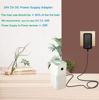 AC à DC 12 volts alimentation avec prise 5050 3528 LED bande Module lumière CCTV caméra transformateur 5 ampères 4A 3A 2A 1A ABS matériel