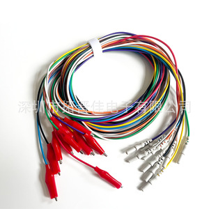 Câbles de connexion Togeeke avec pinces crocodiles, fil de cuivre de 3 mm pour amplificateur EEG, expérience étudiante, DIN 1,5 mm - Product Image 3