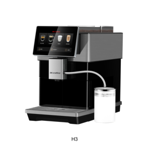 เครื่องชงกาแฟ Dr.Coffee H3 อัตโนมัติเต็มรูปแบบ พร้อมเครื่องทำฟองนม ทำความสะอาดตัวเองได้ เครื่องชงกาแฟขนาดเล็กสำหรับใช้ในบ้าน - Product Image 2