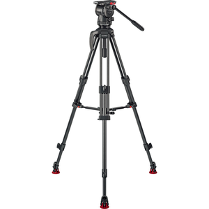 Fsb 6 75/2 CF MS MK II sợi Carbon Tripod 2 giai đoạn + 75mm đầu trung bình sao-17.6 LB tải linh hoạt máy ảnh Monopod chụp - Product Image 2