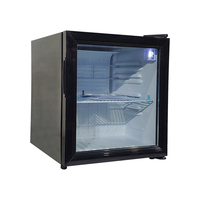 Meisda SC52 Réfrigérateur commercial Mini Bar avec porte vitrée portable Refroidisseur d'affichage pour hôtels supermarchés Stockage des boissons