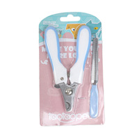 Coupe-ongles en alliage pour chat avec lime, poignée oreilles de lapin, pour toilettage chien et chat, vente en gros