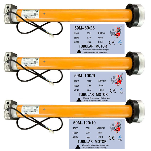 Modern Design 100N Silent Tubular Motor for Garage for Rolling Door Tube Motor