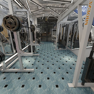 Tapis de sol en PVC imitation marbre blanc, extension ample en vinyle LVT, sol Flexible, carreaux de sol imbriqués en pvc - Product Image 4