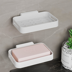 Mensole a parete per bagno cucina modello di portaoggetti multifunzionale sacchetto di plastica per sapone armadio - Product Image 1