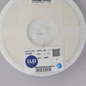 Factory Direct RR1608 0603L26R1FT 0603 1608 Resistors Chip Resistors SMD Resistors 26.1ohm 1% 1/10W Thick Film Resistor - Product Image 1