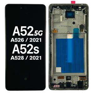 Para Galaxy <span class=keywords><strong>A52</strong></span> Original para <span class=keywords><strong>Samsung</strong></span> AMOLED pantalla táctil montaje pantalla OLED de repuesto para A525 A526 A52s sin LCD - Product Image 2