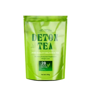 Best Selling <strong>Tea</strong> Plastic <strong>Bags</strong> Custom Printed Empty Detox <strong>Tea</strong> Packaging Zipper Ziplock Stand up Doypack <strong>Bags</strong> with Your logo - Product Image 2