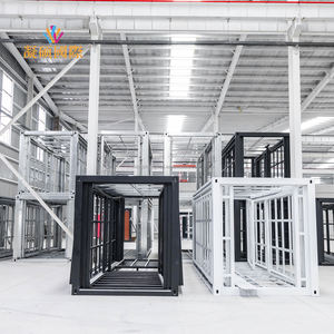 Unidades de Contenedores Expandibles de <span class=keywords><strong>20</strong></span> Pies, Ahorro de Energía, Estructura de Acero, Casa Contenedor Industrial de 2 Pisos para Resort - Product Image 4