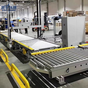 Mesin Pembungkus Kayu Otomatis Penuh yang Laris Manis, Mesin Pembungkus Karton dengan Stretch Wrap Cerdas Online dengan Sertifikasi CE - Product Image 1