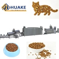 Usine de production industrielle d'aliments pour chats et chiens, ligne de traitement automatique d'aliments pour animaux de compagnie, machine de fabrication de granulés d'aliments flottants pour poissons