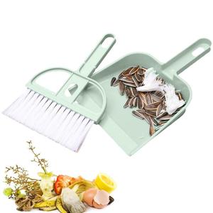Mini Cleaning Dustpan and Brush Set Desktop Cleaner <b>Keyboard</b> Brush Cleaning Brush <b>Small</b> Broom Household Desktop Cleaning Tools - Product Image 2
