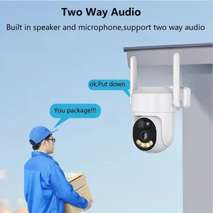 كاميرا شمسية خارجية بدقة 4 ميجابكسل مع رؤية ليلية ملونة وبطارية 9000 مللي أمبير وخاصية اكتشاف الحركة ومستشعر CMOS وواي فاي وبطاقة SIM 4G - Product Image 5