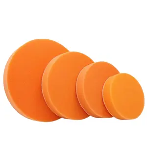 Buffing Pad 4''5''6''7'' inch Car Sponge Polishing Pad Kit M10 M14 Thread Abrasive Polisher Drill Adapter Waxing Tools Accessory