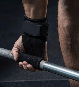 Meilleur Prix : Bandes de poignet pour haltérophilie, Grips de musculation pour tractions et haltérophilie, Protection des paumes pour exercices de force, Grip de <span class=keywords><strong>Crossfit</strong></span> - Product Image 5