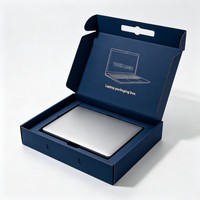 Boîte d'emballage personnalisée pour ordinateur portable, téléphone, liseuse électronique, produit électronique, recyclable, vente en gros, boîte en papier biodégradable de haute qualité