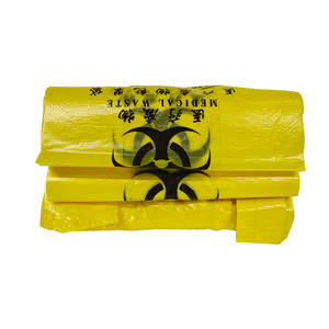 Yellow Biohazard <b>Waste</b> <b>Bag</b> Disposal Banner Printed Plastic Warning Sign for <b>Clinic</b> Hospital Medical Handling medical <b>waste</b> <b>bag</b> - Product Image 3