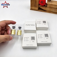 Boîte d'emballage personnalisée pour flacons de peptides 3ml 5ml 10ml, 1-2-3-5-10 flacons, OEM, vente en gros, boîtes d'étiquettes pour plateaux de flacons 3ml