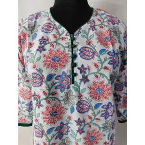 คอตตอนทำด้วยมือบล็อกพิมพ์สั้นเคอร์ติส - Product Image 4