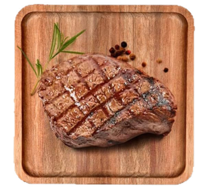 다용도 나무 트레이 스시 디저트 접시 아카시아 나무 스테이크 서빙 보드 - Product Image 1