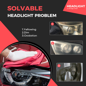 2024 фары NIKELIANG для ремонта и осветления фар автомобиля, 100 мл, инновационный восстановитель для очистки лака - Product Image 3