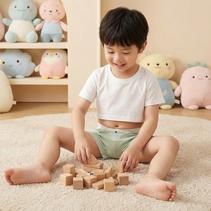 Boxer in cotone <span class=keywords><strong>per</strong></span> bambini, confezione da 4, stampa simpatica con dinosauri, morbidi e traspiranti, con elastico in vita, intimo in cotone <span class=keywords><strong>per</strong></span> bambini. - Product Image 3
