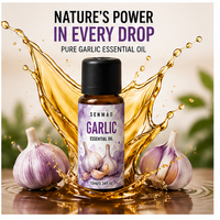Extrait d'ail essentiel 100% naturel et biologique de qualité alimentaire, huile d'ail en vrac pour les cheveux