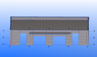 3 structures métalliques préfabriquées PEB pour garage et abri