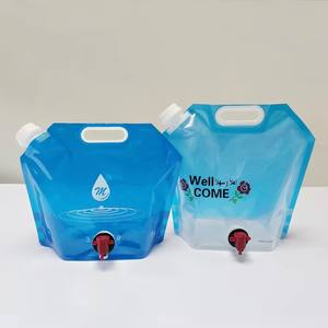 Bolsa de Agua Plegable de 3L con Grifo y Asa, Bolsa de Almacenamiento Compuesta a Prueba de Fugas con Impresión Personalizada - Product Image 3