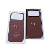 Nouvelle coque de téléphone portable de luxe TechWoven avec animation pour IPhone 17 Pro Max Air charge sans fil magnétique I coques de téléphone