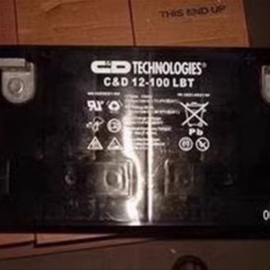Cd Technologies C&D 12-100 LBT 12V 100Ah Lead Acid <b>Battery</b> For Data Center <b>UPS</b> Power Backup - Product Image 1