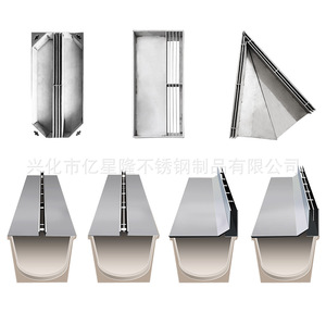 Stainless Steel Linear Drainage Ditch 304 Cover 300x1000 200x1000 100x1000 For Paving Projects - Product Image 4
