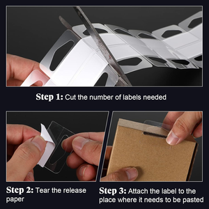 Offres Spéciales : Étiquettes Adhésives Personnalisées en PET, PVC et Carton avec Trou pour Accrochage - Product Image 4