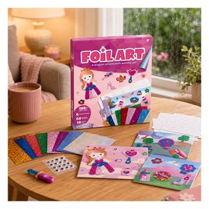 Kit de Peinture Magique Licorne sur Cartes en Mousse Iridescentes – Créations Artistiques Fantaisie pour Activités Intérieures – Surprise d'Anniversaire pour Petites Filles - Product Image 6
