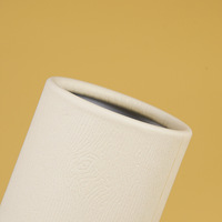 Boîtes cylindriques en papier kraft rondes, personnalisées, pour l'emballage et le stockage d'aliments, de thé, de bonbons, de cosmétiques