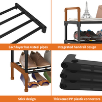 Boîtes de rangement pour chaussures, conteneurs de rangement pour baskets, organiseur de chaussures à ouverture frontale, bacs de rangement