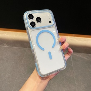 Funda Magnética Transparente para <span class=keywords><strong>iPhone</strong></span> 18 Pro, Carcasa Trasera Antigolpes para <span class=keywords><strong>iPhone</strong></span> 12 <span class=keywords><strong>13</strong></span> 14 15 16, Sin Reseñas Aún - Product Image 2