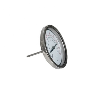 WSS 4inch Anti-Corrosão Industrial Termômetro Alta Precisão <span class=keywords><strong>Universal</strong></span> Bimetal OEM e ODM Apoiado - Product Image 4