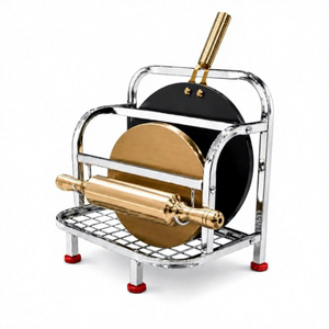 Soporte Metálico para Tapas de Ollas, Organizador de Cocina Moderno de un Solo Nivel - Product Image 3