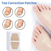 Patch de réparation des ongles des pieds, gris, pour les ongles fongiques, épaississement, doux, paronychie, autocollant de correction des ongles des mains, ongle incarné