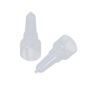 Tapas de rosca Chengbao de plástico blanco personalizadas para botellas de productos químicos, bolsa de 1000 piezas - Product Image 1