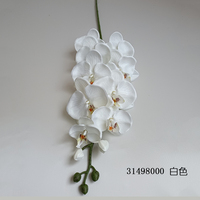 3D Künstliche Orchideen-Blume als Heimdekoration, Realistische Stoffblumen für Valentinstag & Erntedankfest