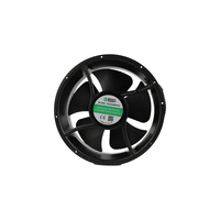 Ventilateur circulaire, installation double face, ventilateur de refroidissement pour armoire, pales de ventilateur en matériau ignifuge