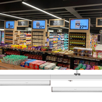 Tout nouveau système d'éclairage linéaire commercial moderne de haute qualité