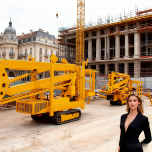 T-068 Mobile <b>Spider</b> Crane 3 Ton 5Ton 8Ton 10Ton Telescopic Boom 360 Degree Mini Crawler Hydraulic Crane Lifting 14M With Fly Jib - Product Image 6