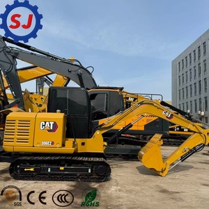 Mini-excavatrice d'occasion CAT 306E2, marque d'origine, 90 % neuve, faible nombre d'heures, en stock, vente flash, mini-chenillard Caterpillar 306E2 - Product Image 1