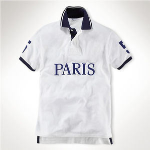 <span class=keywords><strong>Polo</strong></span> pour <span class=keywords><strong>homme</strong></span> <span class=keywords><strong>Lauren</strong></span>, marque urbaine décontractée, 100% Coton, brodé, motif uni, en tissu tricoté respirant, Chicago City <span class=keywords><strong>Polo</strong></span> - Product Image 5